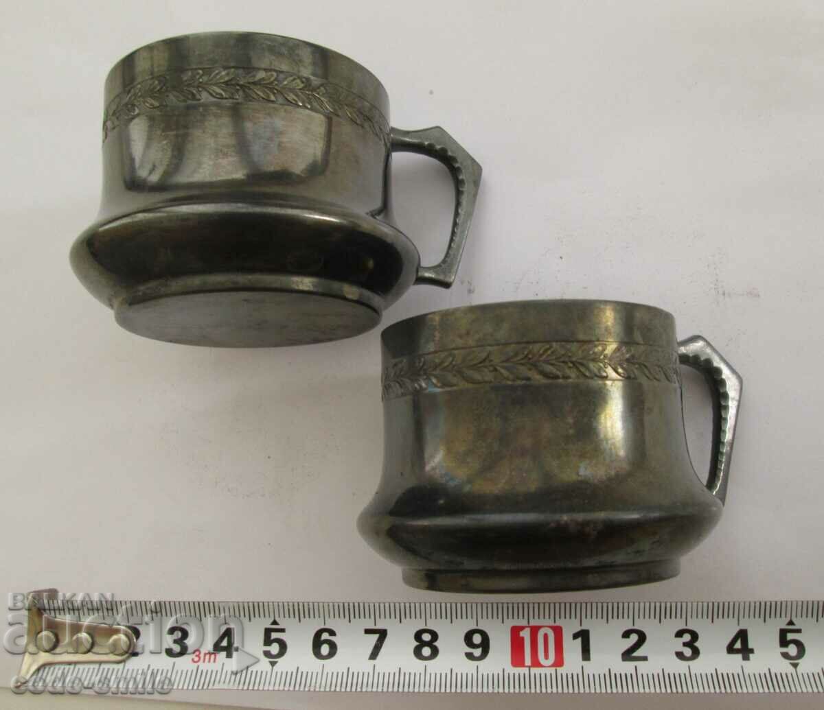 2 pcs. excellent old cups WMF I/O Germany 1900 - 5