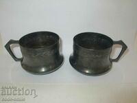 2 pcs. excellent old cups WMF I/O Germany 1900