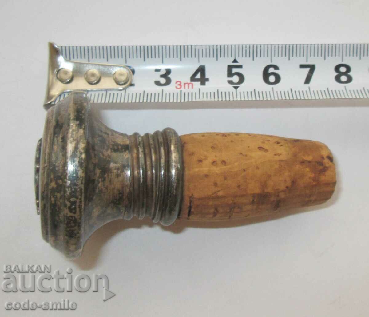 Old silver stopper bottle stopper carafe bottle - 5 Old silver stopper bottle stopper carafe bottle - 5