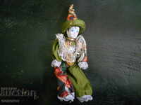 Old wooden children's toy (clown)