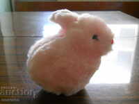 Plush children's toy with mechanism - bunny