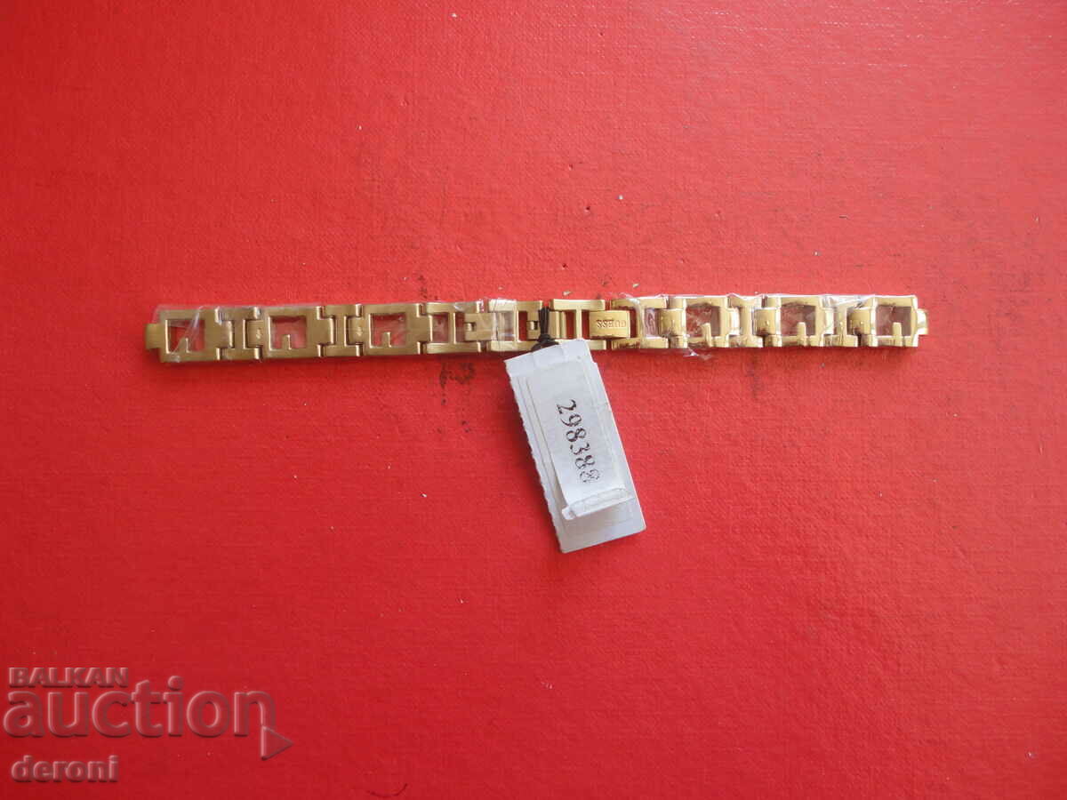 Gold Plated Chain Strap Chain for Guess Women's Watch with price 25.00 BGN | € 12.78