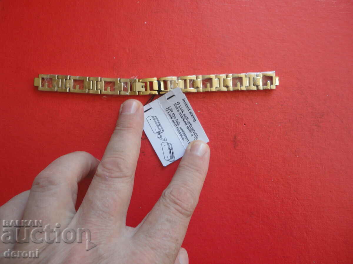 Gold Plated Chain Strap Chain for Guess Women's Watch - 5