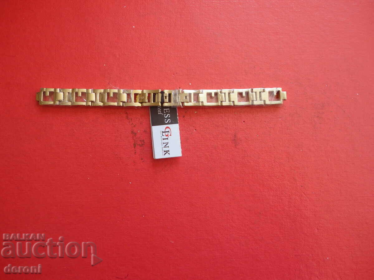 Gold Plated Chain Strap Chain for Guess Women's Watch - 6