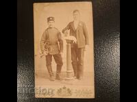 Soldier trumpeter Pleven 1890s old photo