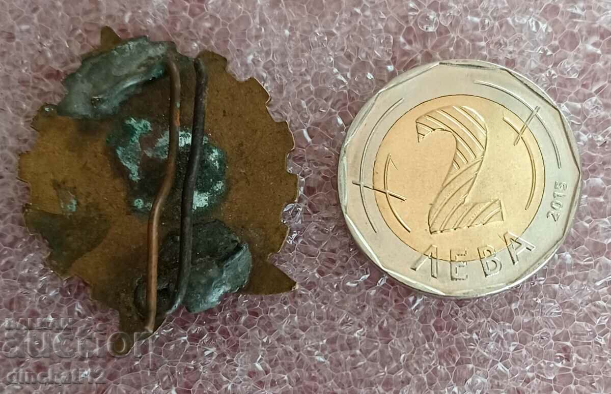 Auction Old sign. Cockade TPT - VERY RARE Auction Old sign. Cockade TPT - VERY RARE