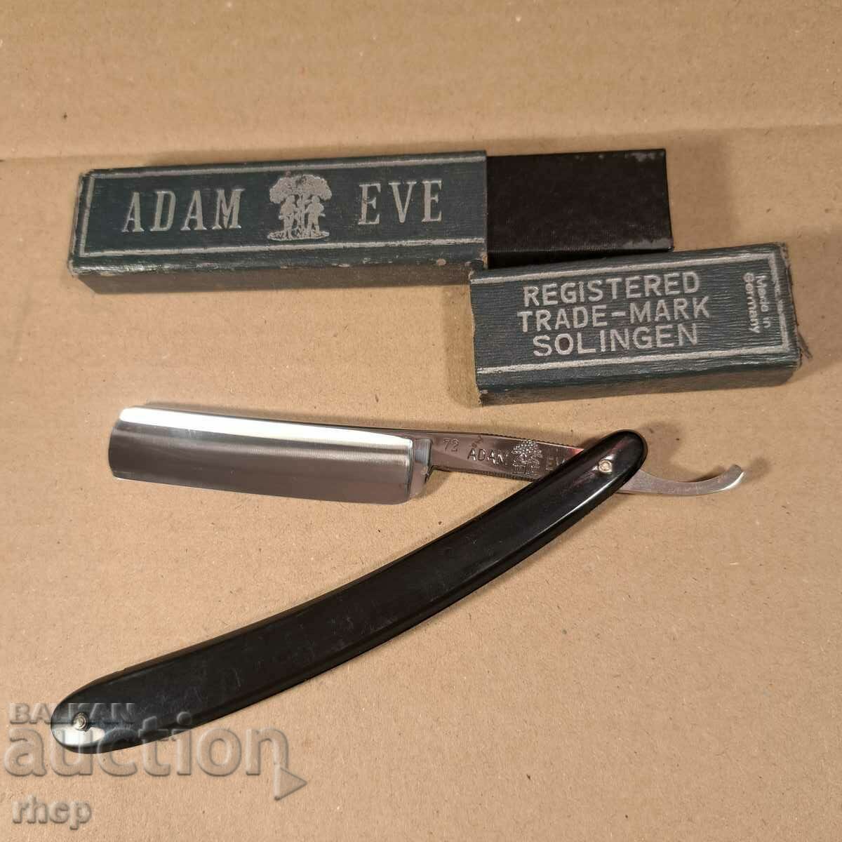 Adam Eve Solingen razor German Solingen excellent!!!