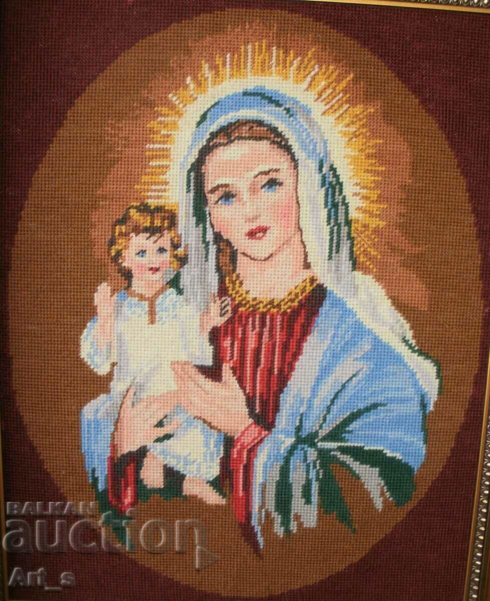 Δημοπρασία Virgin and Child - επαγγελματική ταπισερί από το 1994