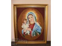 Virgin and Child - professional tapestry from 1994