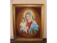 Virgin and Child - professional tapestry from 1994