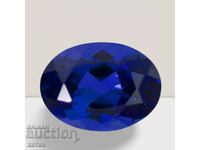 BZC! 0,75 carate 1 cent safir natural oval!