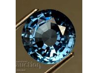 BZC! 5.00 ct. natural swiss blue topaz GGIJ cert of 1 tbsp.!