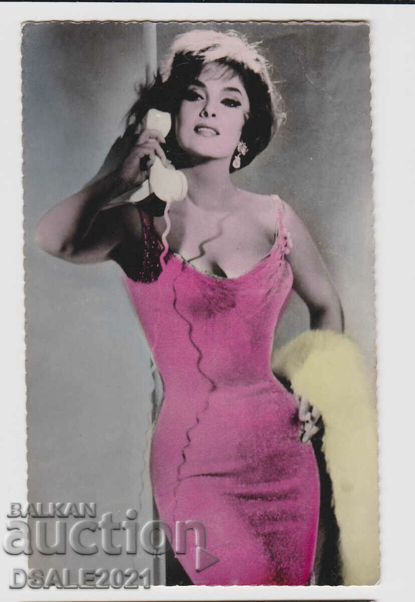 Carte poștală veche actriță GINA LOLLOBRIGIDA /71176