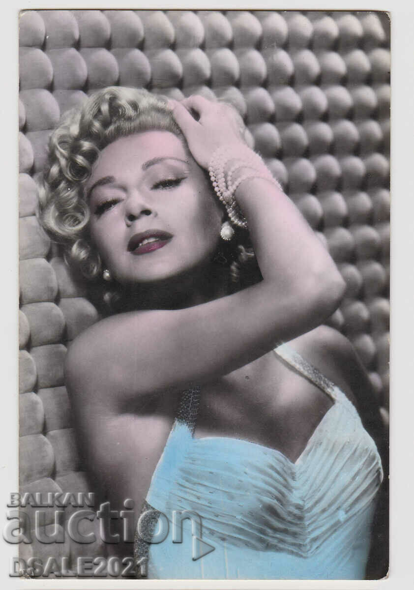 old Postcard actress Lana Turner /71171