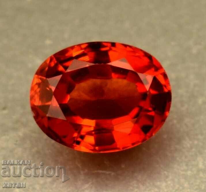 BZC! 4.80 ct. natural sun stone GGIJ cert from 1 tbsp.!