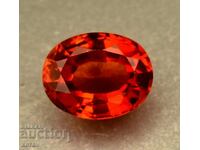 BZC! 4.80 ct. natural sun stone GGIJ cert from 1 tbsp.!