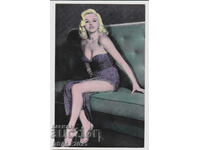 carte poștală veche actriță Jayne Mansfield /71163