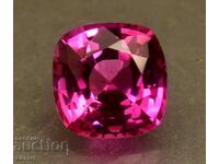 BZC! 3.60 ct. natural pink sapphire GGIJ set of 1 st.!