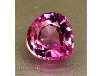 BZC! 5.00 ct. natural pink tourmaline set GGIJ of 1 tbsp.!