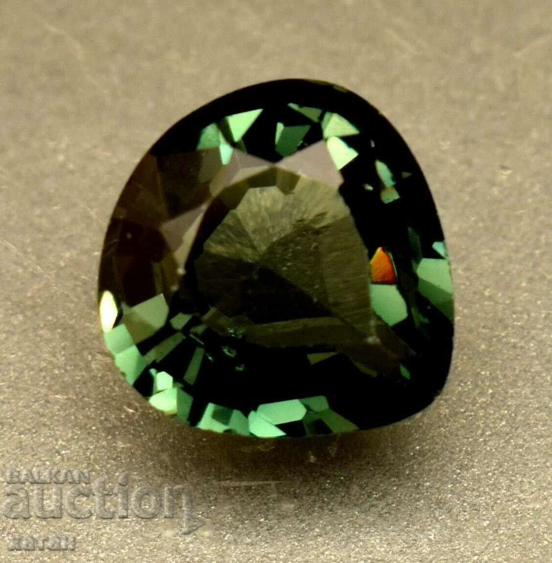 BZC! 20.90 ct. natural tourmaline pear cert GGIJ from 1 tbsp.!