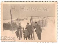 1953 MICĂ FOTO VECHE A SOFIEI SKIORI PE VITOSH G950