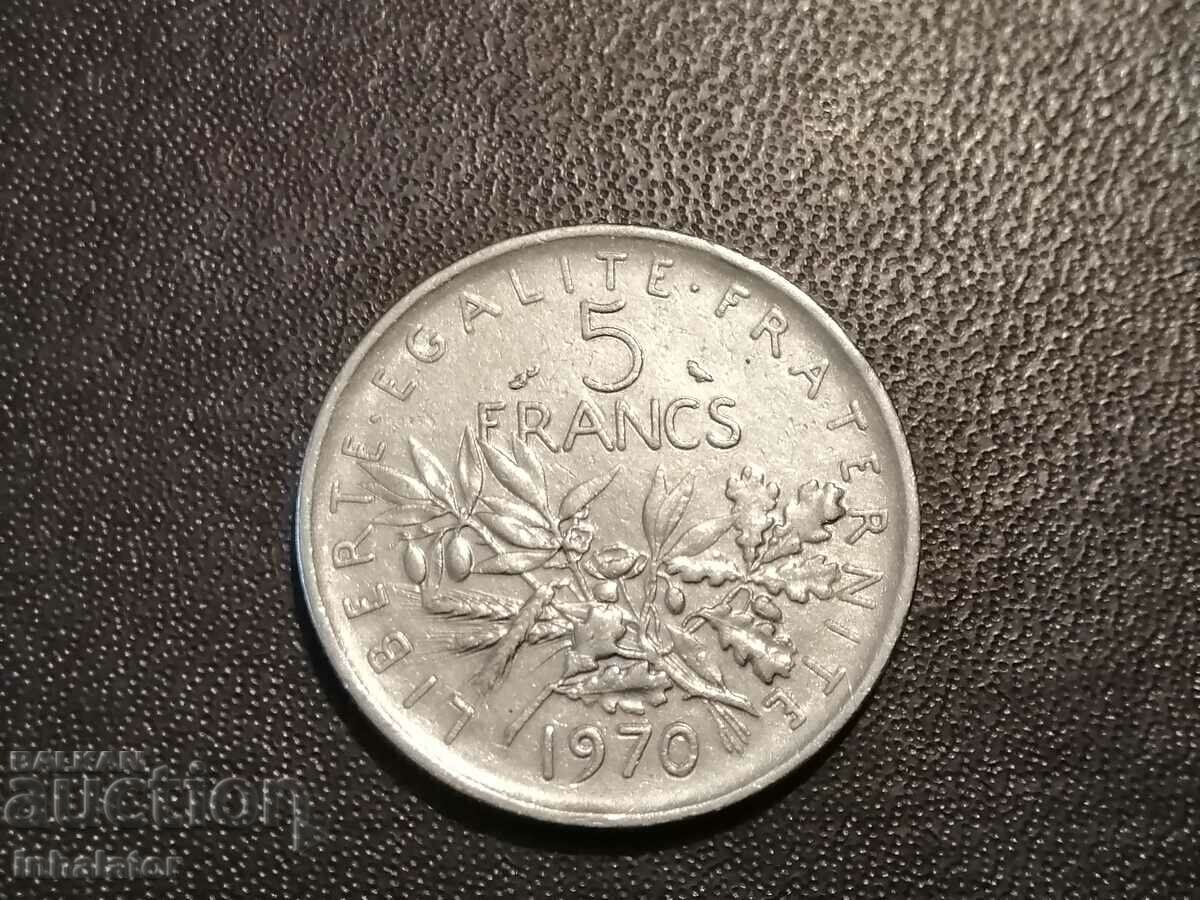 1970 5 francs