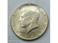 1/2 Dollar Silver USA 1964 Kennedy - Silver Coin #14