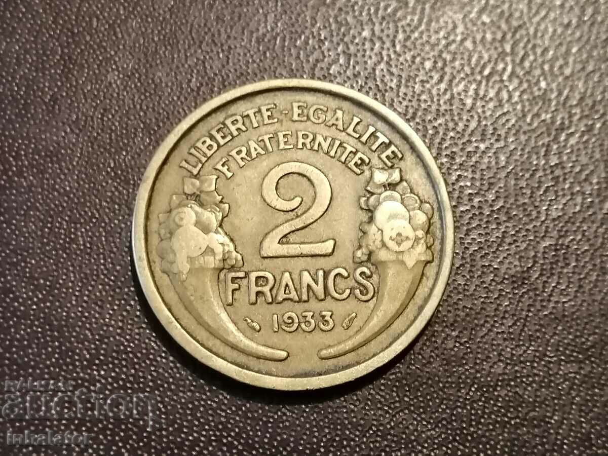 1933 2 franci