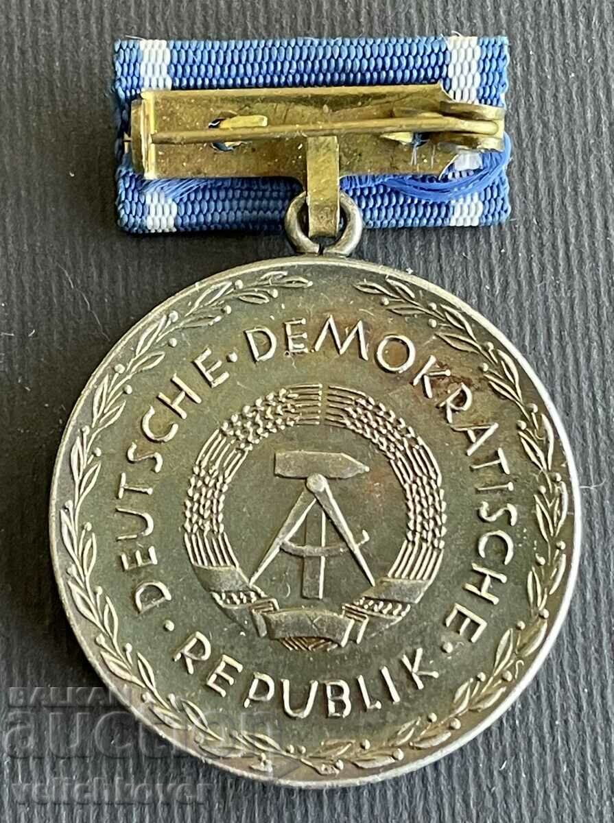 38277 GDR East Germany medal Johann Pestalozzi 2nd class with price 15.00 BGN | € 7.67