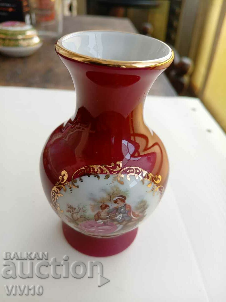 A gorgeous Limoges vase