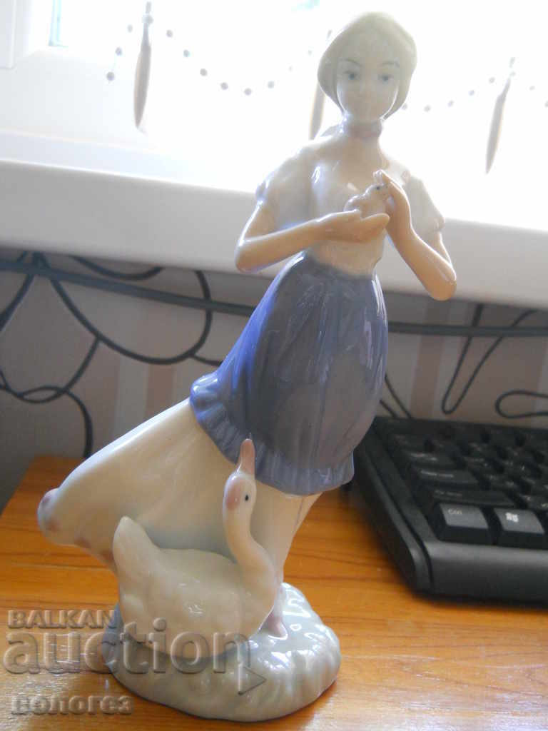 Porcelain figurine