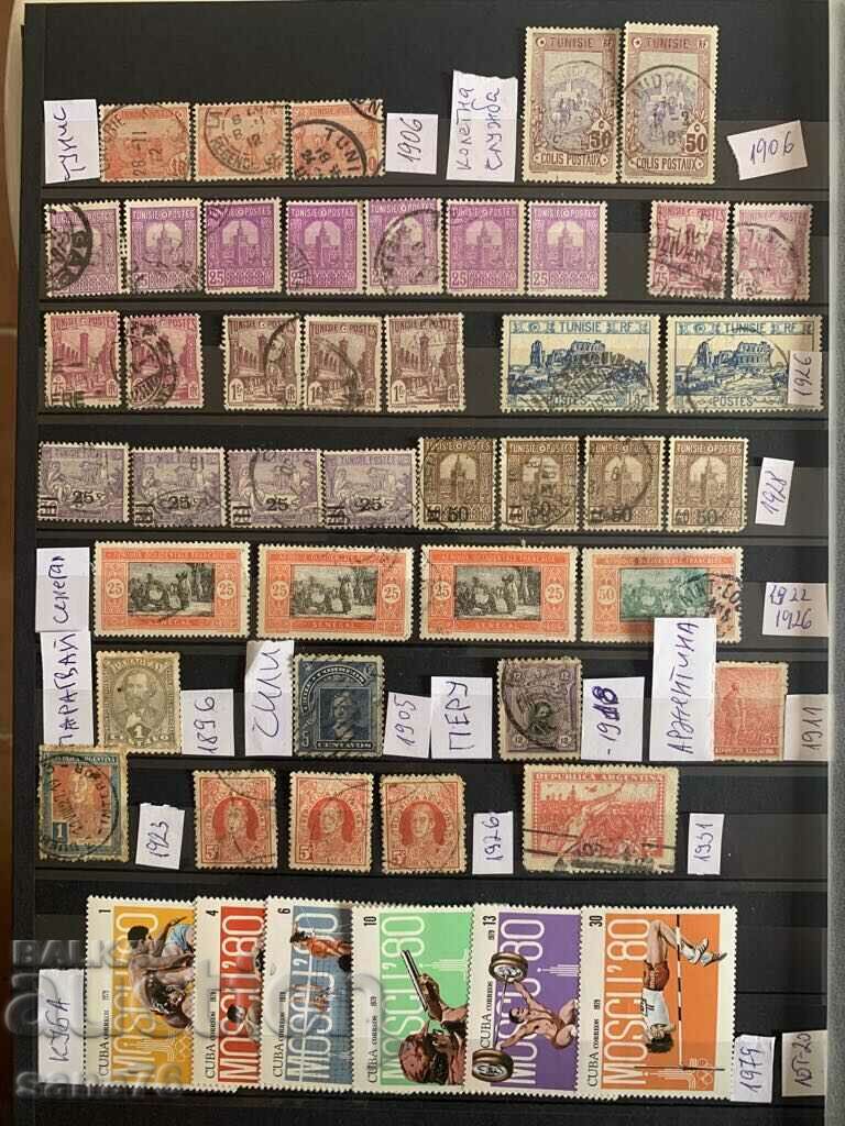 Old foreign stamps (several countries)-Lot-20