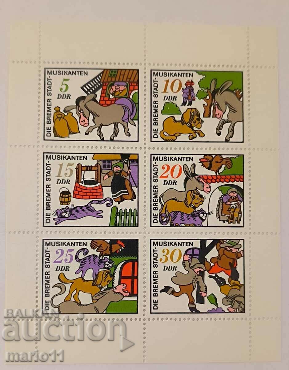 Germany - GDR - 1971, block sheet