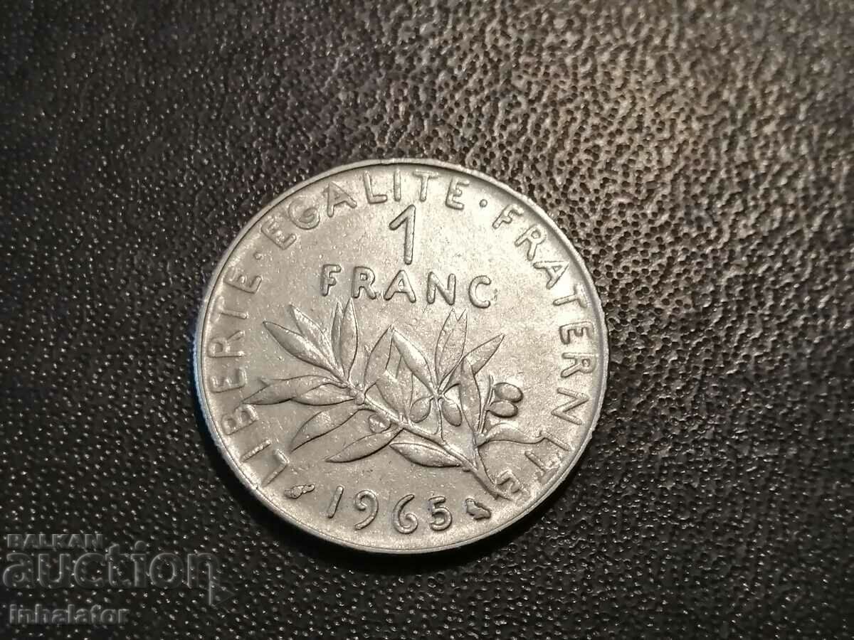 1965 1 franc