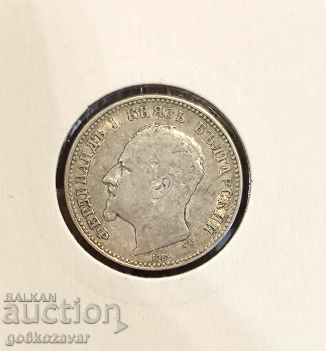 Bulgaria 1 lev 1891 Silver! with price 20.00 BGN | € 10.23 Bulgaria 1 lev 1891 Silver! with price 20.00 BGN | € 10.23