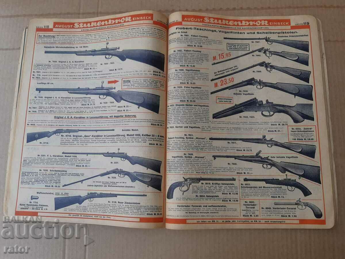 Γερμανικός κατάλογος για όπλα και οτιδήποτε άλλο - 100 ετών με τιμή € 23.99 | 46.92 BGN