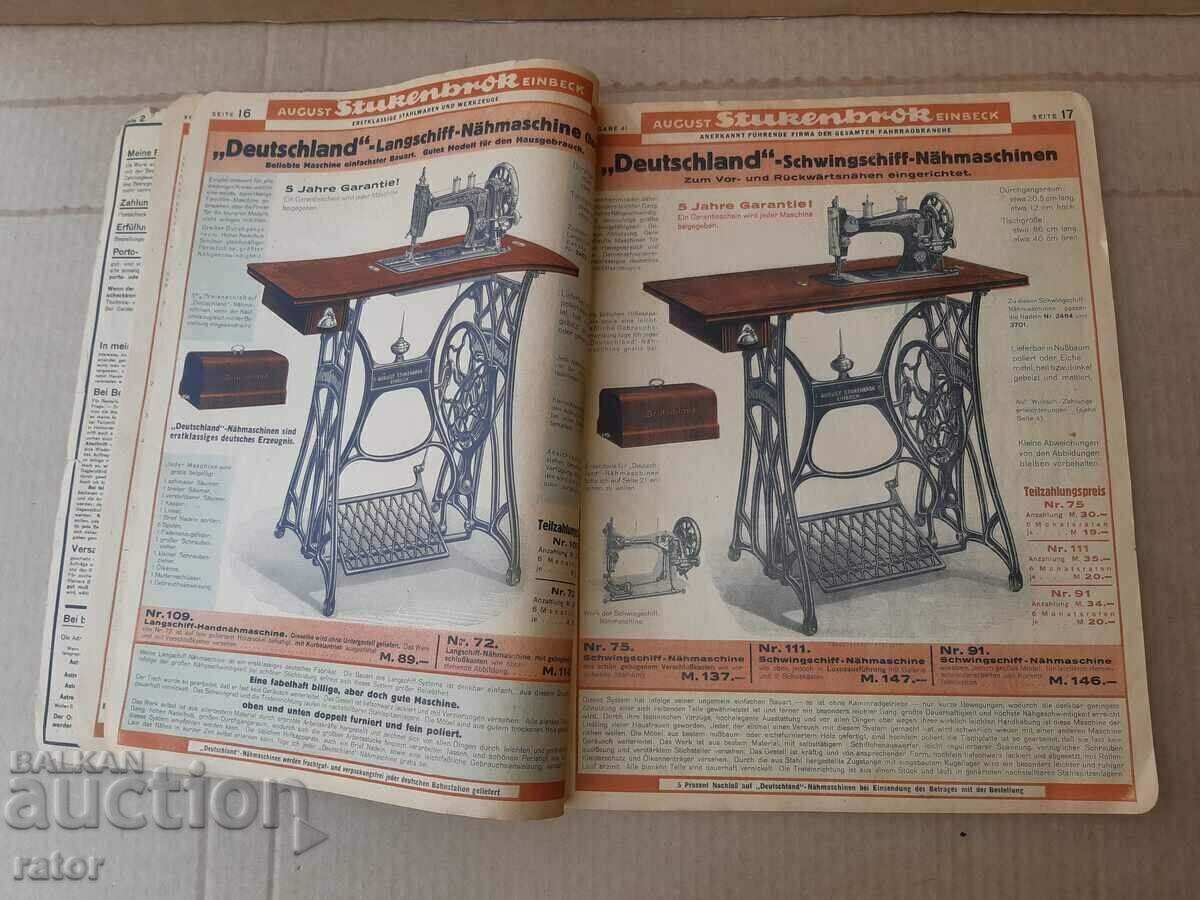 Delivery of German catalog for weapons and everything else - 100 years old Delivery of German catalog for weapons and everything else - 100 years old