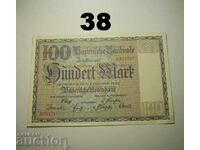 Bayerische Notenbank 100 mark 1922 XF+ Germania