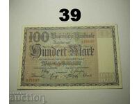 Bayerische Notenbank 100 mark 1922 XF+ Germany