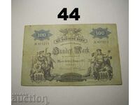 Badische bank 100 mark 1907 Germania