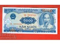 VIETNAM VIET NAM 5000 Dong emisiunea - numărul 1991 NOU UNC