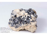 Druse galena with quartz 1200g