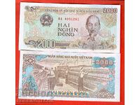 VIETNAM VIET NAM 2000 Dong issue - issue 1988 NEW UNC