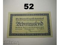 Wurttembergische Notenbank 10000 mark 1923 Germany