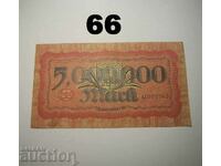 Wurttembergische Notenbank 5 milioane mark 1923 XF Germania