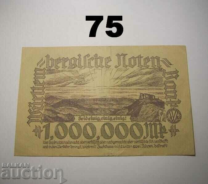 Wurttembergische Notenbank 1 million mark 1923 Germany with price 10.00 BGN | € 5.11 Wurttembergische Notenbank 1 million mark 1923 Germany with price 10.00 BGN | € 5.11