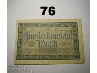 Wurttembergische Notenbank 100000 mark 1923 Germany