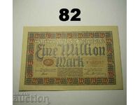 Wurttembergische Notenbank 1 milion marca 1923 AUNC Germania