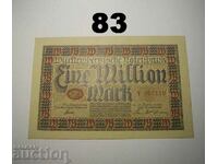 Wurttembergische Notenbank 1 milion marca 1923 AUNC Germania