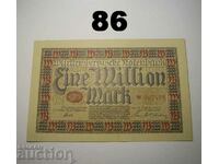 Wurttembergische Notenbank 1 million mark 1923 UNC Germany